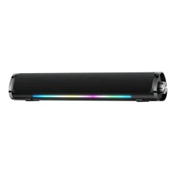 Boxa portabila Boxa fara Fir, Audio System Sound Amplifier, Lumini RGB, TF, AUX, USB, Type-C, 1200mAh - Yesido (YSW27) - Black