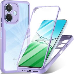 Husa Husa pentru Oppo A5 Pro 4G / A5 Pro 5G + Folie - Techsuit ColorVerse 360 Series - Purple