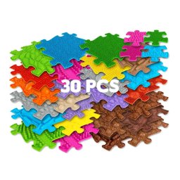 Set covorase ortopedice senzoriale puzzle Set Royal A Muffik 30 piese
