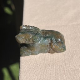 Bivol agat indian gravat manual, 47mm - model 2