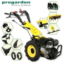 ProGARDEN Pachet Campo U16E Motocultor 14CP + BC120M Bara cosire + 3xPlug + FT90 Freza tractata + 2xRoti metalice RM47 + 2xCuple + 4L Ulei