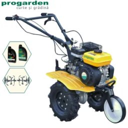 ProGARDEN Pachet Campo 703 Motocultor 7CP + 2L Ulei