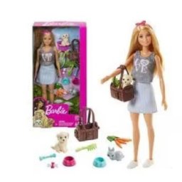 Papusa Barbie, Mattel, Picnic 29 cm, +3 ani