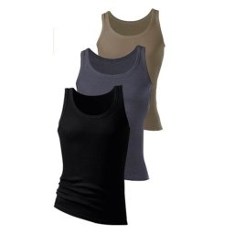 H.I.S Tricou gri metalic / kaki / negru