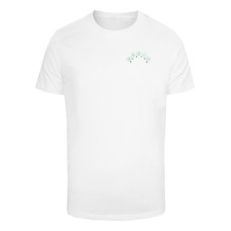 Mister Tee Tricou 'Magic Of Life' gri / verde / negru / alb