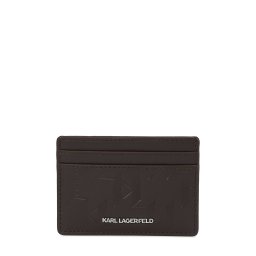 Karl Lagerfeld Etui maro închis / alb
