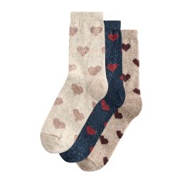 Next Șosete bej / nisipiu / bleumarin / roz pal / roşu închis