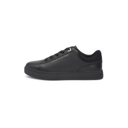 TOMMY HILFIGER Sneaker low auriu / negru