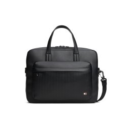 TOMMY HILFIGER Geantă laptop negru