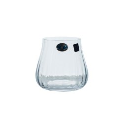 LIMOSA OPTIC - Pahare whisky sticla cristalina Bohemia 340 ml (set 6 bucati)