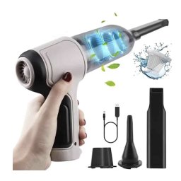Mini aspirator portabil 2000mAh pentru acasa si masina fara fir 3 IN 1