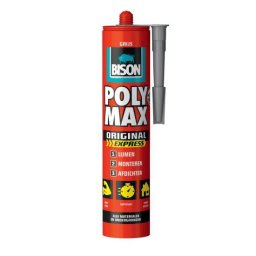 Adeziv si etanseizant rapid BISON Poly Max Original Express, 425g, gri