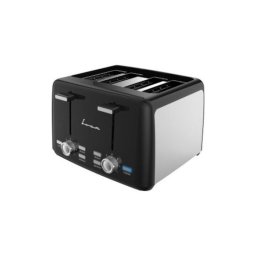 Prajitor de paine 1600W FTP-1574SSBK Negru-Inox