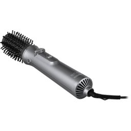 Perie Perie rotativa cu aer cald 1200 W, ionizare, 2 debite de aer, 2 nivele temperatura, gri metalic