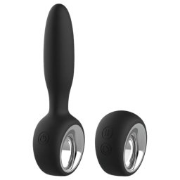 Aixiasia Dylon-Remote - vibrator anal wireless cu acumulator - negru