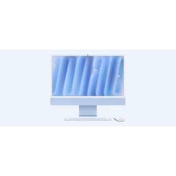 Apple iMAC 24" Retina 4.5k/ Apple M4 (CPU 10-core, GPU 10-core, NeuralEngine 16-core)/24GB/1TB - BLUE - INT KB (2024) (cto from MD2T4RO/A)