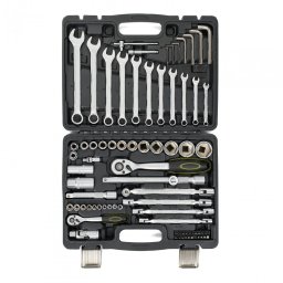 HR TRUSA 77 PIESE 1/4"&1/2" CR-V