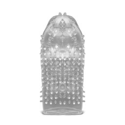 Manson penis Ribbed Transparent