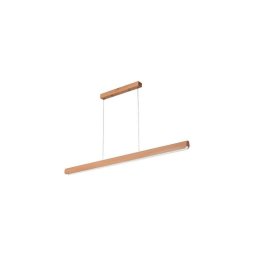 Lustră LED pe cablu LED/22W/230V 4000K 120 cm fag/lemn masiv