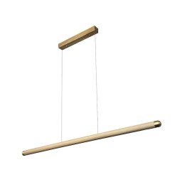 Lustră LED pe cablu LED/22W/230V 4000K 120 cm frasin/lemn masiv
