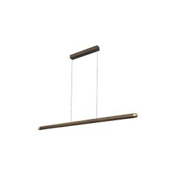 Lustră LED pe cablu LED/22W/230V 4000K 120 cm frasin/lemn masiv