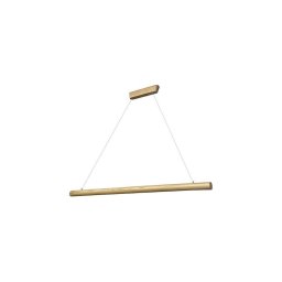 Lustră LED pe cablu LED/22W/230V 4000K 120 cm frasin/lemn masiv