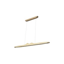 Lustră LED pe cablu LED/22W/230V 4000K 120 cm frasin/lemn masiv