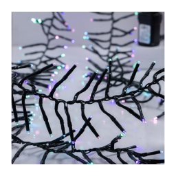 Ghirlandă de Crăciun LED pentru exterior CLUSTER 768xLED/8 funcții 9 m IP44 alb cald