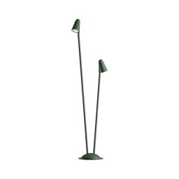 Redo 90713 - Lampă LED de exterior NIVALIS 2xLED/6,9W/230V 3000K 110 cm IP65 verde