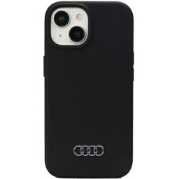 Husa Audi Silicone Case for iPhone 15 - black