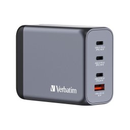 Incarcator de retea GNC-200 GaN 3x USB-C + 1x USB-A PD QC3.0 EU/UK/US 200W Gri