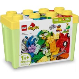 LEGO® DUPLO Classic 10439 - Cutie-caramida cu masinute si camioane