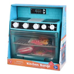 Set de joaca plita cu cuptor PlayGo Albastru