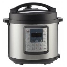 RESIGILAT – MULTICOOKER GORENJE MC6MBK, Putere 1000W, Capacitate 6L, 15 programe, Program de gatit sub presiune, Argintiu