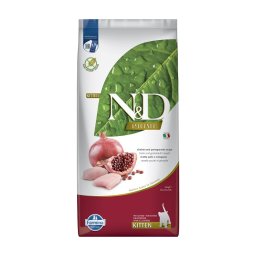 FARMINA N&D Prime Kitten 10 kg Hrana uscata pisoi, cu pui si rodie