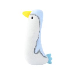 Jucarie PP catnip pentru pisici - Pinguin bleu plus 12cm