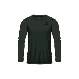 Pánské tričko Virtus Joker LS Tee tmavě zelené, XXL