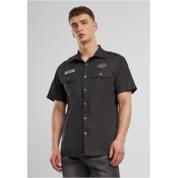 Luis Vintage short-sleeved shirt black