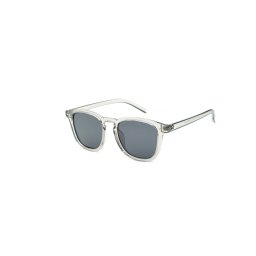 Sunglasses WAYE - 6 Transparent Light Grey w Polarized Smoke lens Cat. 3
