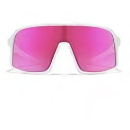 Sports sunglasses WAYE - 7 White w Pink Multi lens Cat. 3