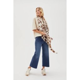 Marisse Women's Scarf L-Sz-4604 D.Brown