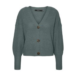 VERO MODA Geacă tricotată 'VMLea' verde pin