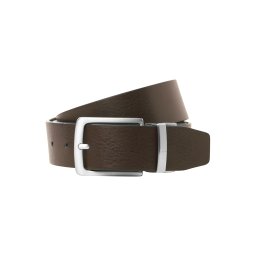JACK & JONES Curea 'JACRIO' maro / negru