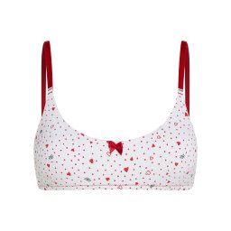 Karl Lagerfeld Sutien roșu / negru / alb