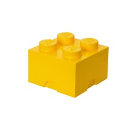 Room Copenhagen LEGO Storage Brick 4 yellow - RC40031732