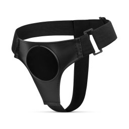 Easytoys Fetish Collection Harness with Suction Cup Black