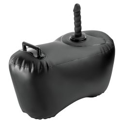Fetish Fantasy Body Dock Inflatable Love Seat Black