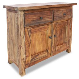 Bufet din lemn masiv reciclat, 75 x 30 x 65 cm GartenMobel Dekor