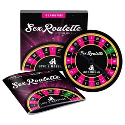 Sex Roulette Love & Married - joc erotic de societate - 10 limbi