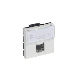 Priza Date RJ45 CAT6 UTP 2M Legrand Mosaic alb 076564